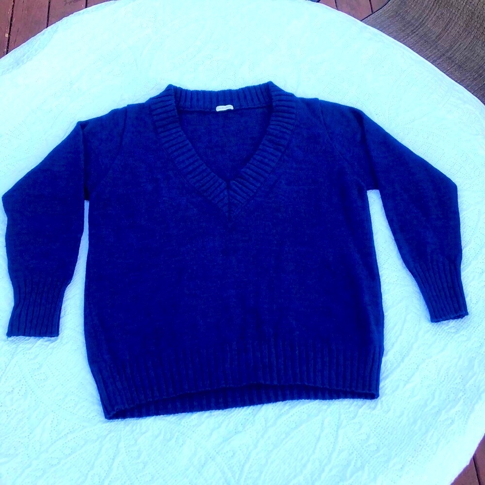 Navy blue sweater